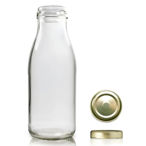 300 ml Milk Round Bottle
