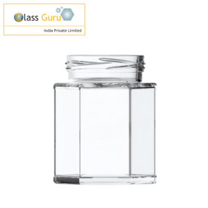 400 Gm Hexagonal Jar